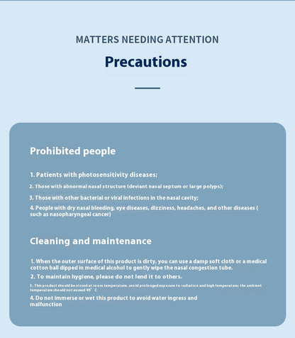Nasal Relief Red Light Therapy